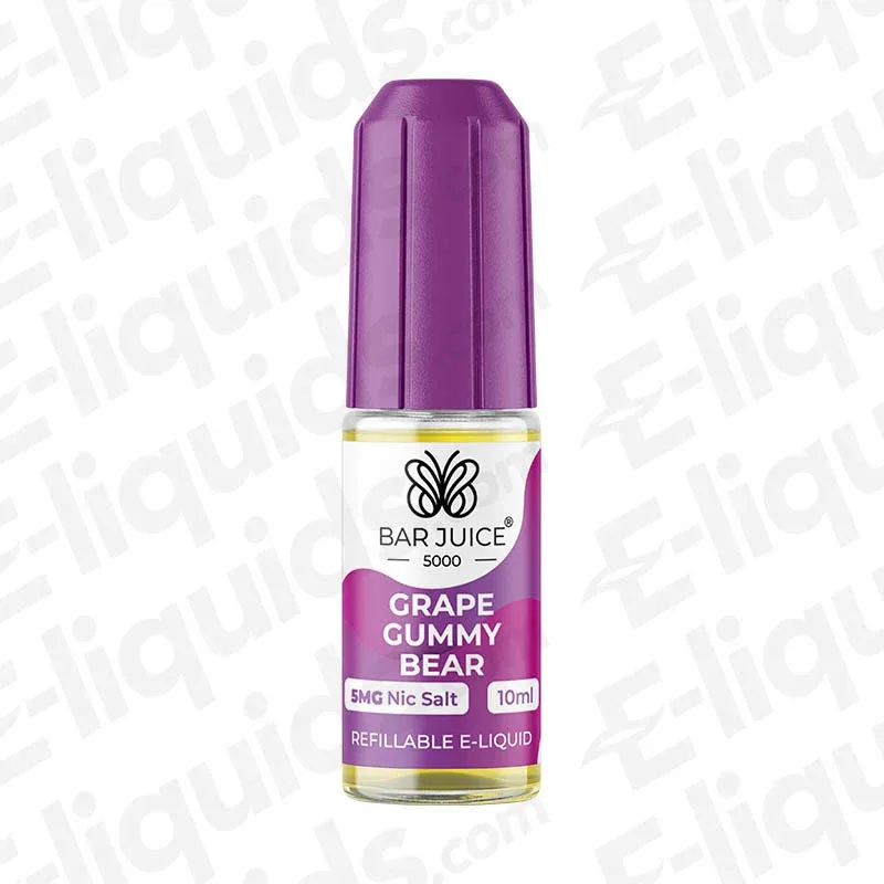 Bar Juice 5000 Grape Gummy Bear Nic Salt
