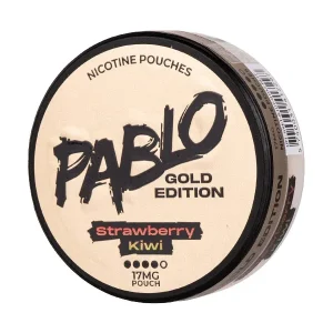 Strawberry Kiwi Gold Edition Nicotine Pouches by Pablo