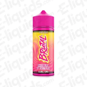 BRUTAL Rhubarb & Custard 100ml Shortfill Vape Juice