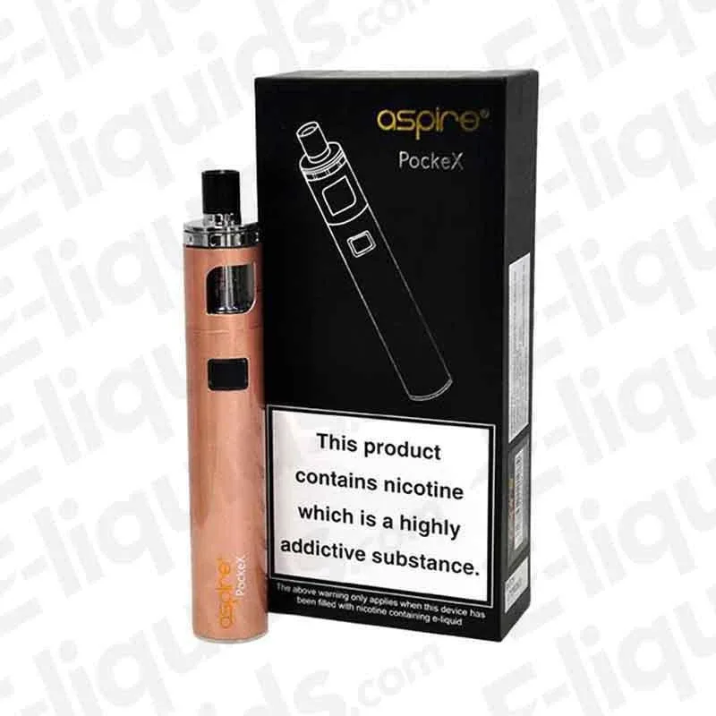 Aspire PockeX AIO Rose Gold Vape Kit