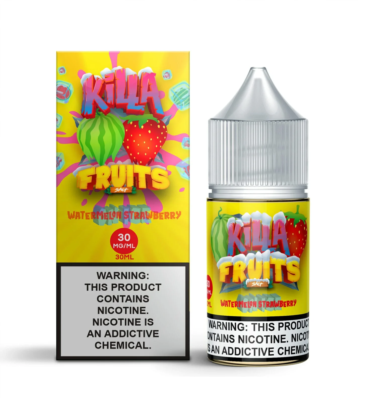 Watermelon Strawberry Ice by Killa Fruits Salts Series 30mL