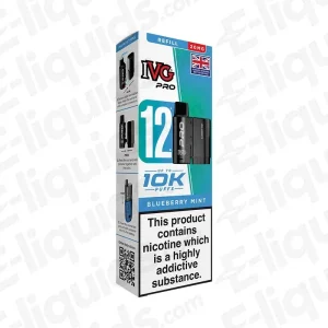 IVG Pro 12 20mg Blueberry Mint Prefilled Pod