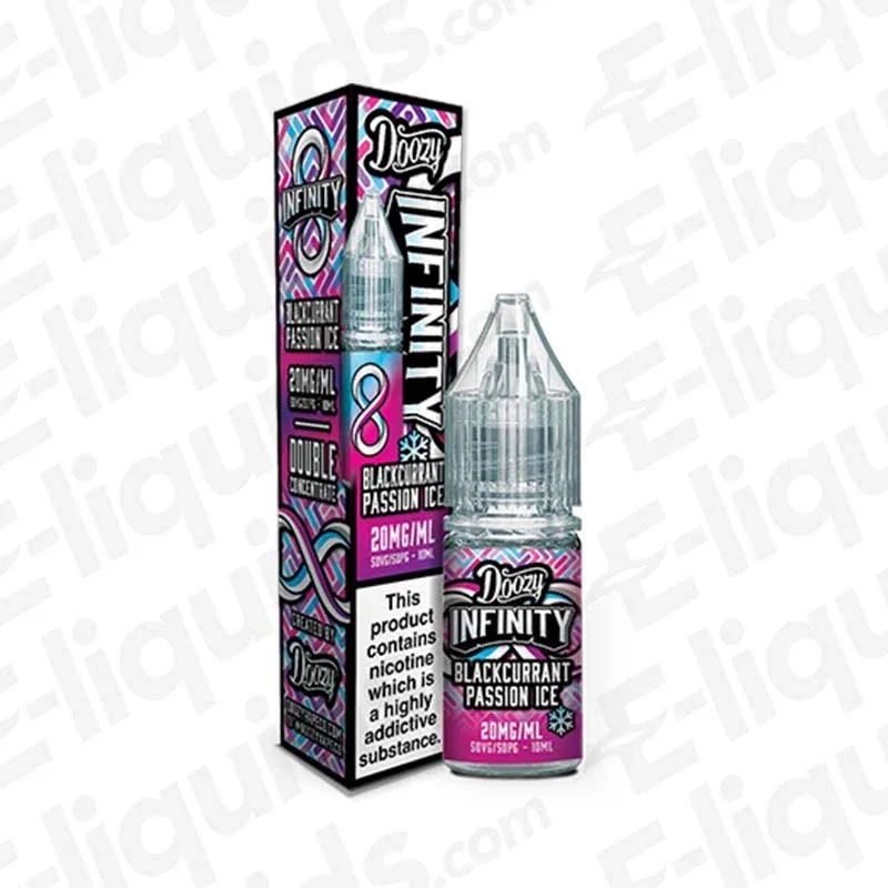 Doozy Infinity Blackcurrant Passion Ice Nic Salt