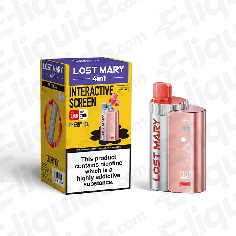 Lost Mary 4 in 1 Cherry Ice Prefilled Pod Kit