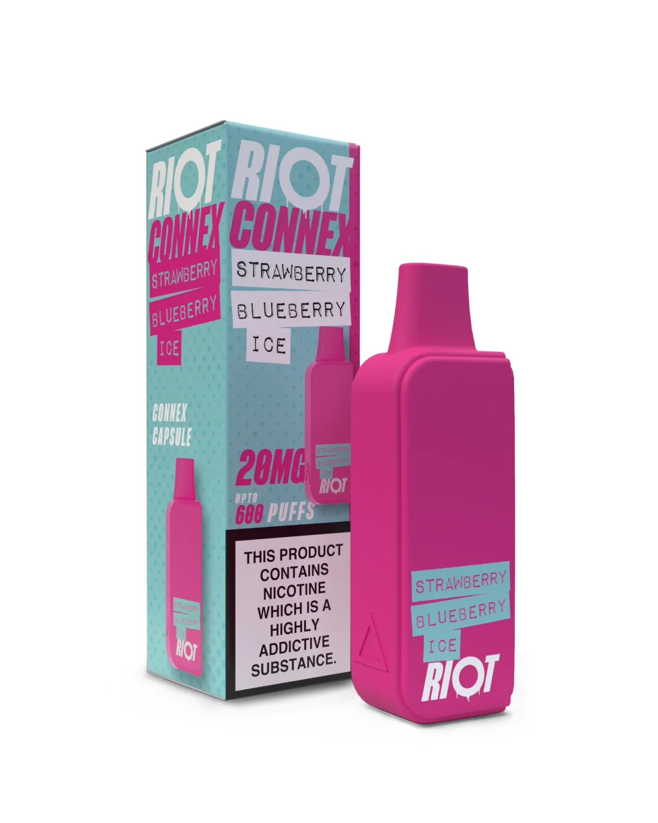 Strawberry Blueberry Ice Riot Connex Pod - Image 2