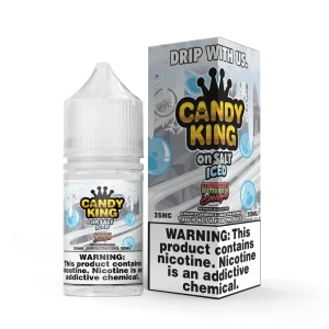 Strawberry Watermelon Bubblegum SALT on ICE - Candy King On SALT - 30mL