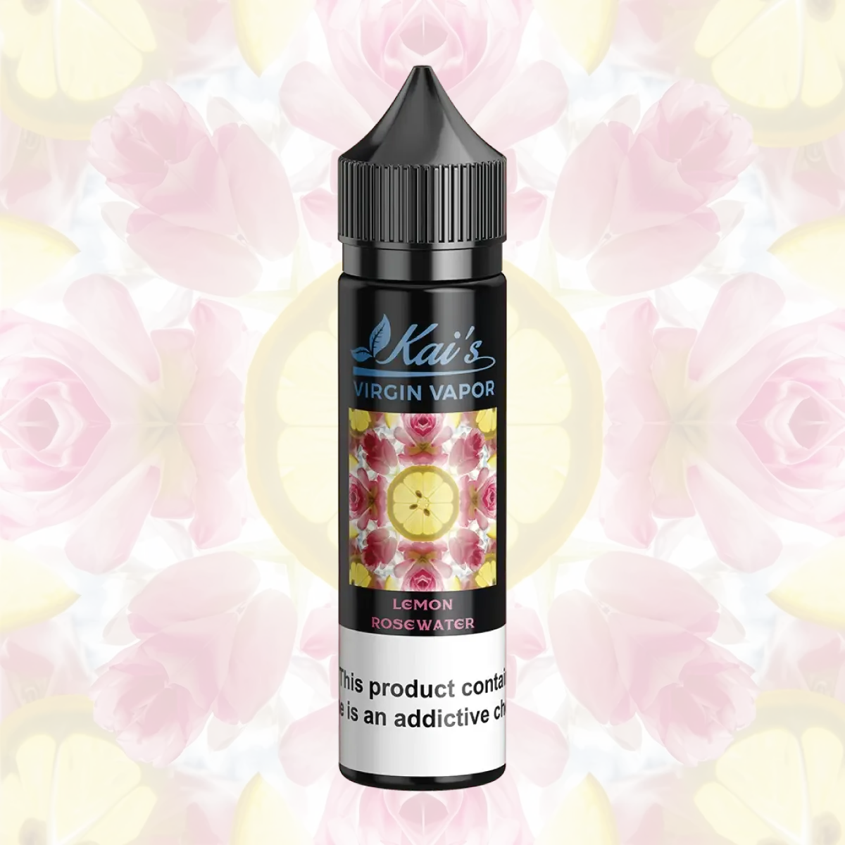 Lemon Rosewater Vape Juice | Clean, Lab-Tested | Kai’s Virgin Vapor