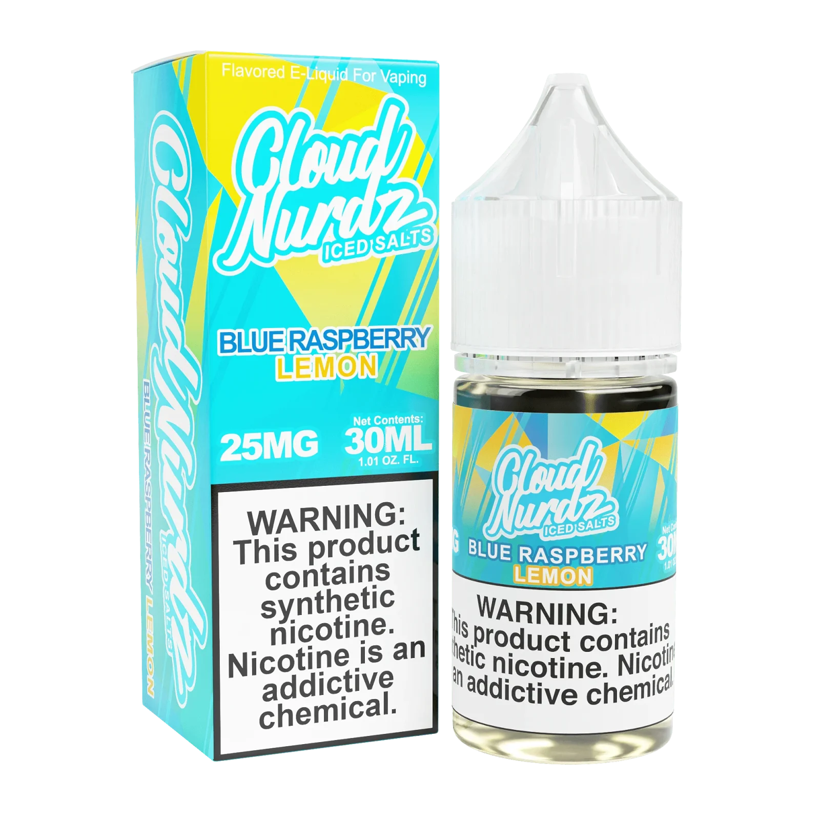 ICED Blue Raspberry Lemon SALT - Cloud Nurdz - 30mL