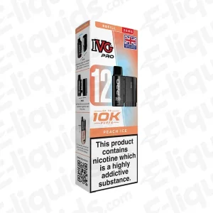 IVG Pro 12 20mg Peach Ice Prefilled Pod