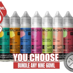 PACHA Bundle 9x60ml (540ml)