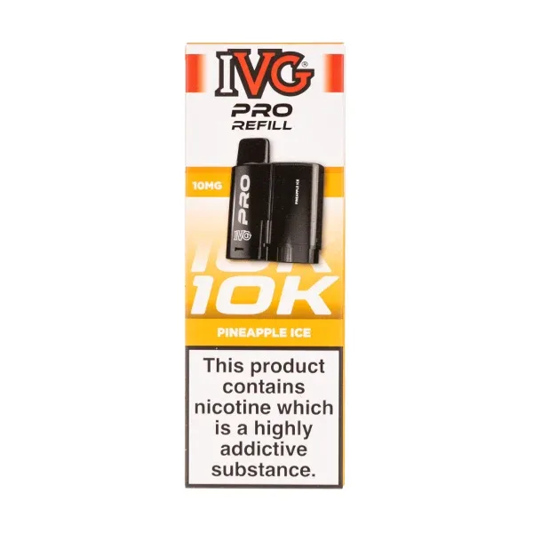 Pineapple Ice Pro 12 Prefilled Pod + Refill by IVG - Image 2
