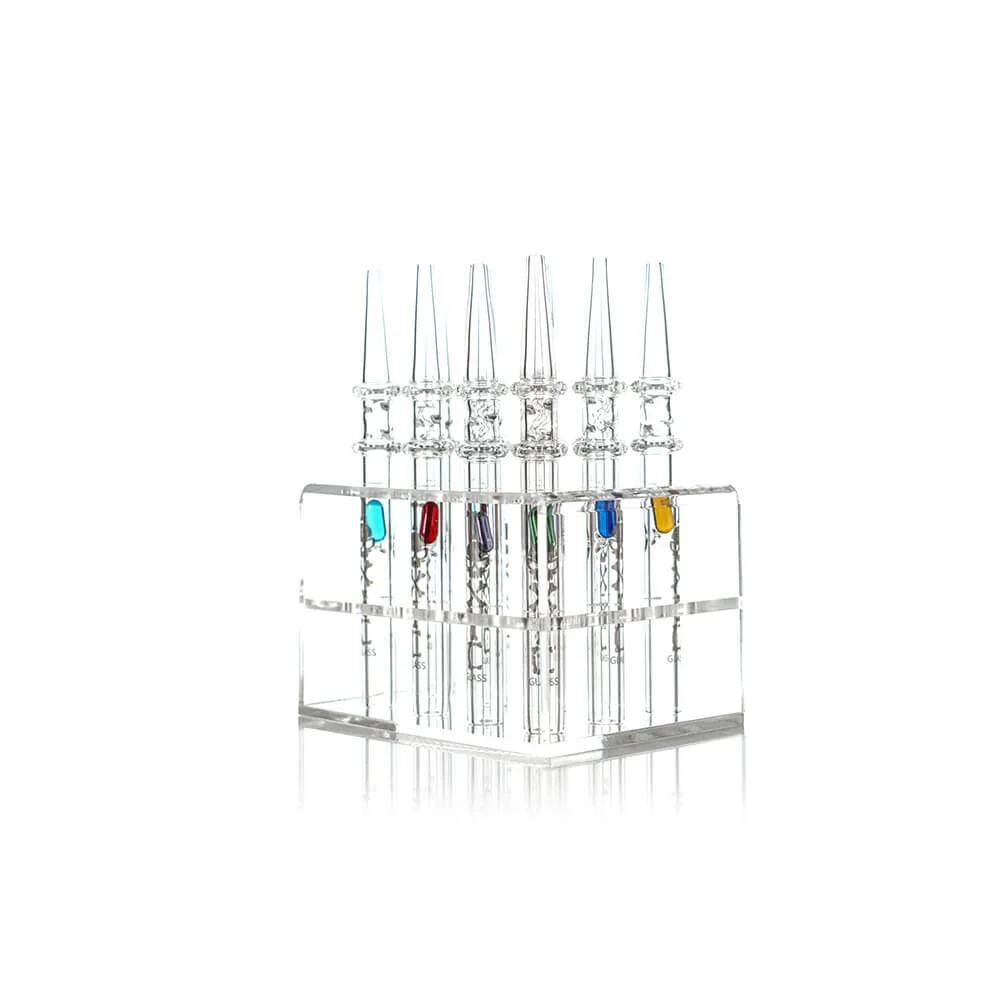 MKGlass TXNC23 Toxic Quartz Pill Glass Nectar Collector | 12pc Counter Display