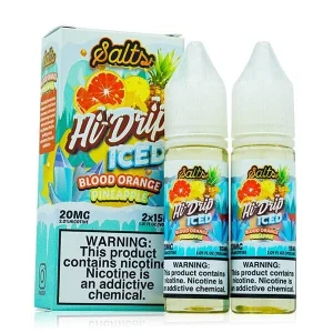 Iced Blood Orange Pineapple by Hi-Drip Salts 30ml