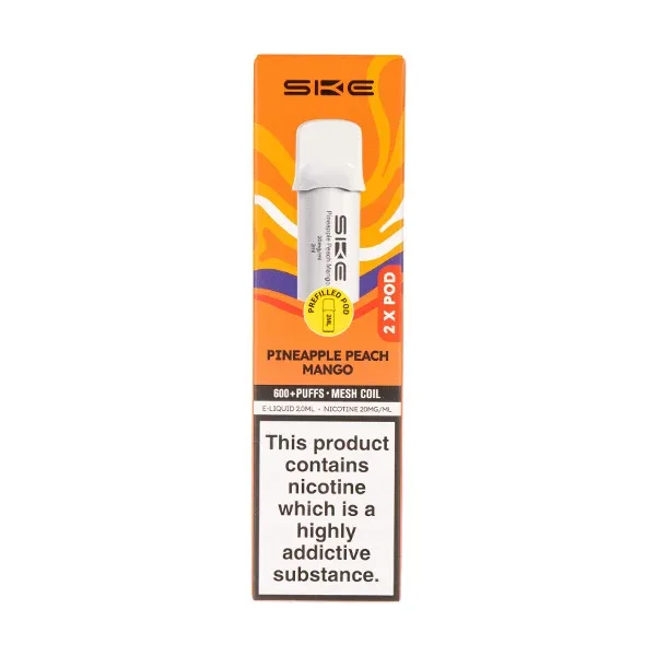 Pineapple Peach Mango Crystal 600 Pro Prefilled Pods by SKE - Image 2
