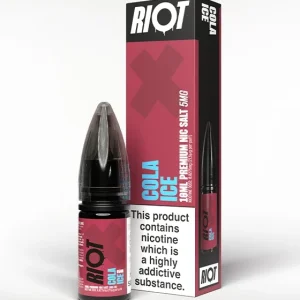 Cola Ice Nic Salt E-Liquid - Riot X