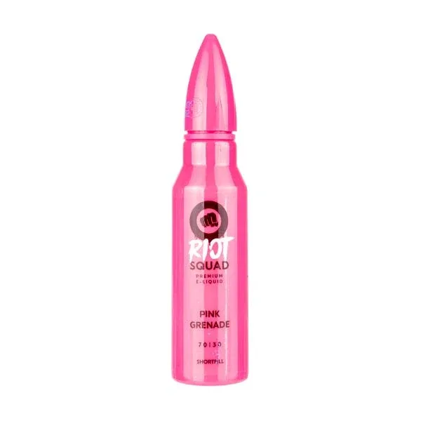 Pink Grenade 50ml Shortfill E-Liquid by Riot Squad