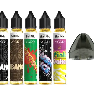 Suroin Drop Pod and SaltNic E-Liquid Combo