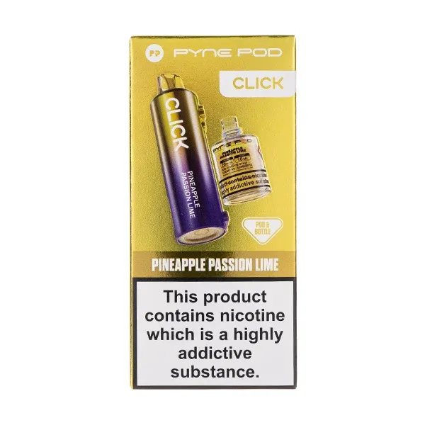 Pineapple Passion Lime Pyne Pod Click Pod & Bottle