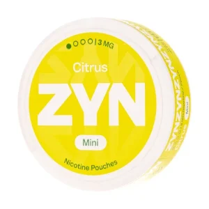 Citrus Mini 3mg Nicotine Pouches by Zyn