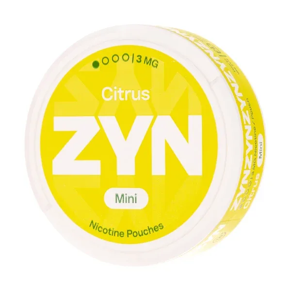 Citrus Mini 3mg Nicotine Pouches by Zyn