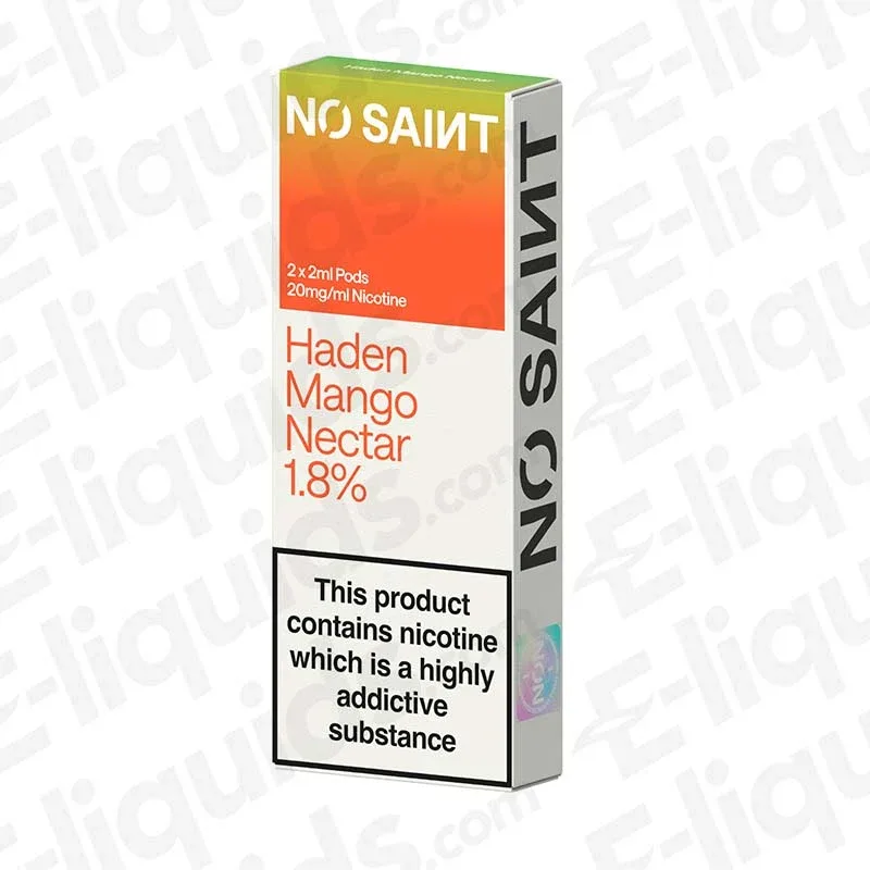 NO SAINT Haden Mango Nectar Prefilled Pod