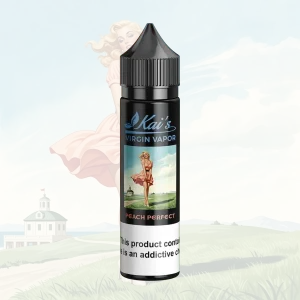 Peach Perfect Vape Juice | Clean, Lab-Tested | Kai’s Virgin Vapor