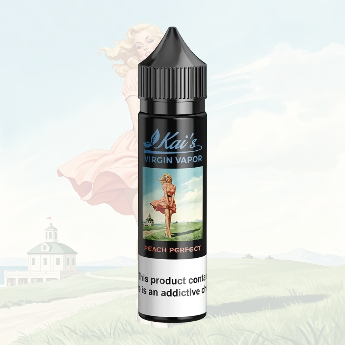 Peach Perfect Vape Juice | Clean, Lab-Tested | Kai’s Virgin Vapor
