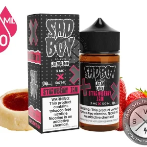 Strawberry Jam Cookie SADBOY JAM LINE 100ml