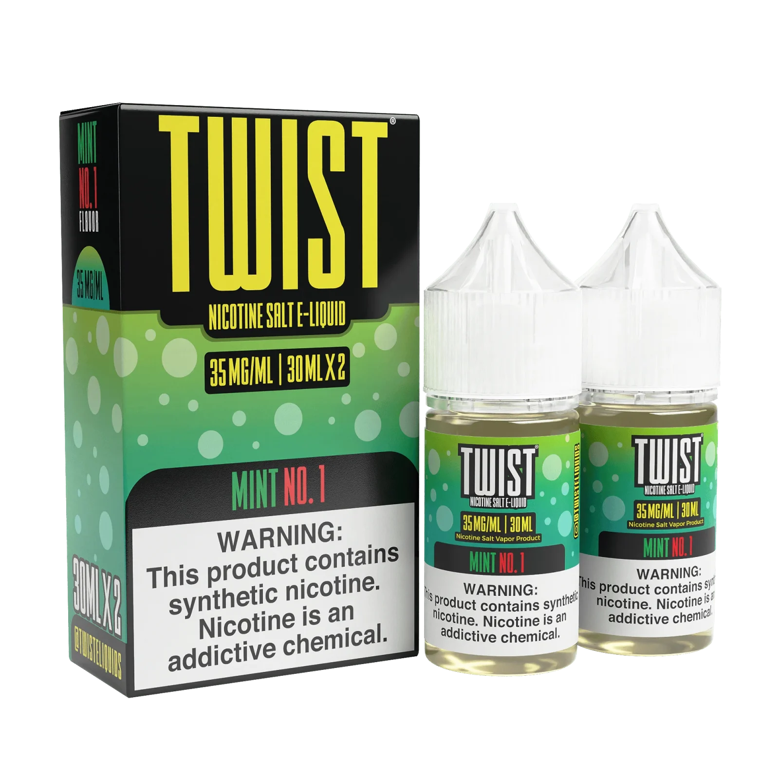 Mint No. 1 SALT - Twist E-Liquids - 60mL