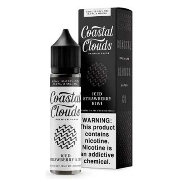 Iced Strawberry Kiwi by Coastal Clouds TFN E- Liquid