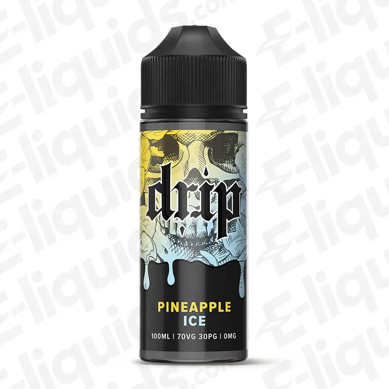 Drip Pineapple Ice 100ml Shortfill Vape Juice