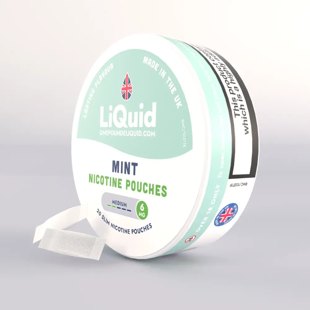 Mint Nicotine Pouches by LiQuid - Image 2
