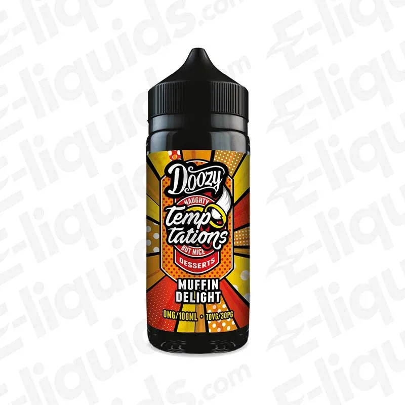 Doozy Vape Co Muffin Delight 100ml Shortfill Vape Juice