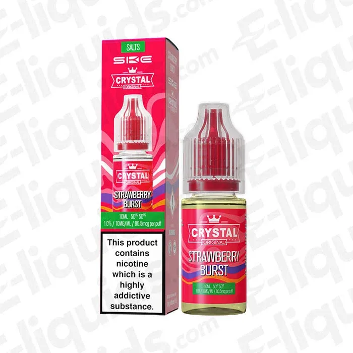 SKE Crystal Strawberry Burst Nic Salt