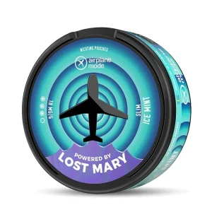 Ice Mint Lost Mary Airplane Mode Nicotine Pouches