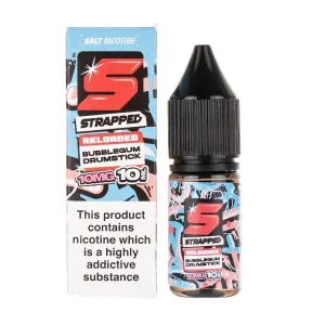 Bubblegum Drumstick Nic Salt E-Liquid by Strapped Reloaded