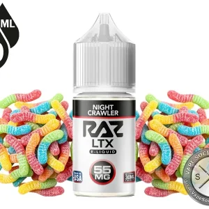 Night Crawler Pod Juice x RAZ LTX Salt 30ml