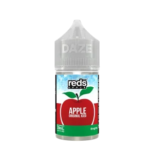 7 Daze Reds Apple Iced Salt Nicotione Vape Juice