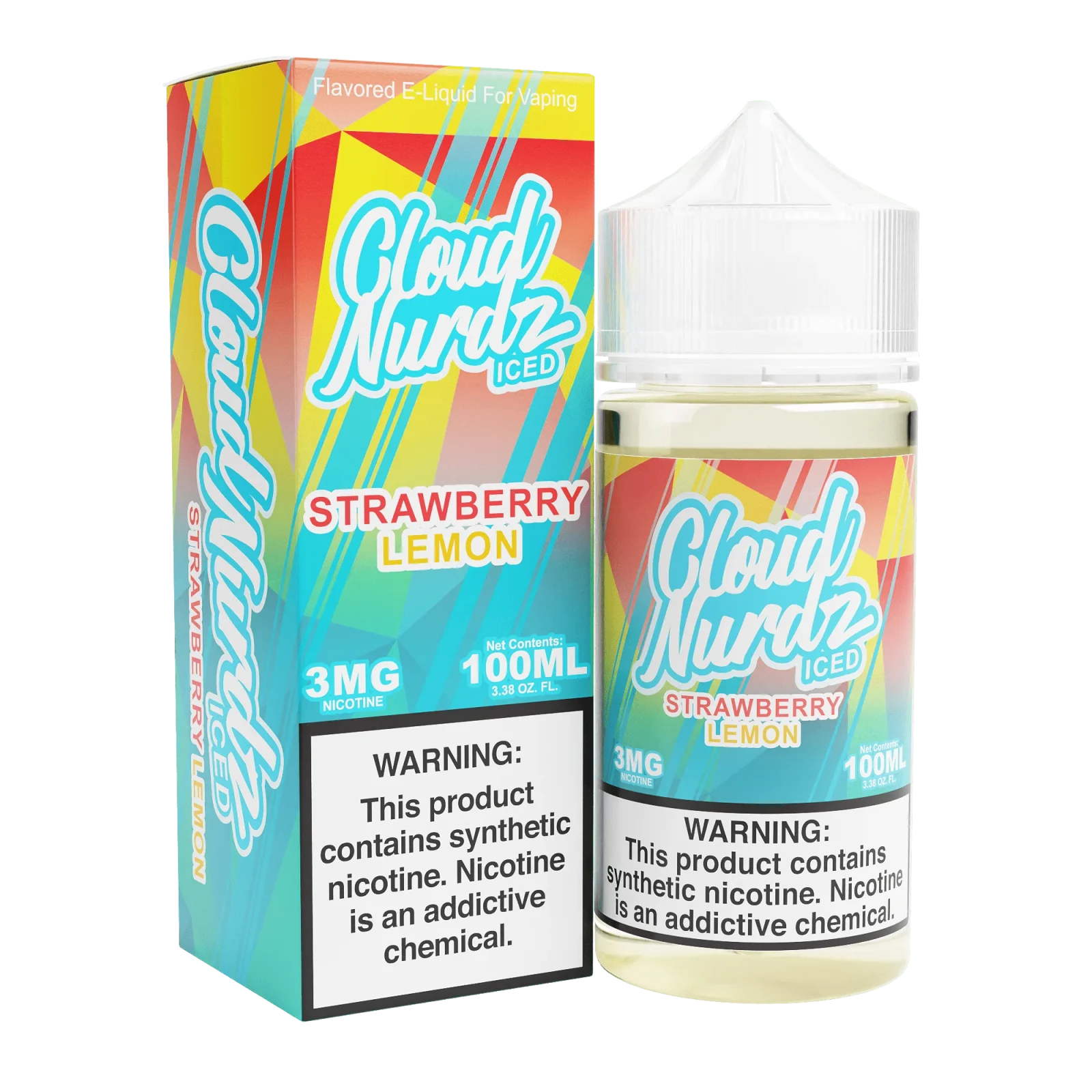 ICED Strawberry Lemon - Cloud Nurdz - 100mL