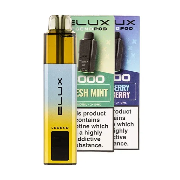 ELUX Legend 8000 Prefilled Pod Kit Bundle