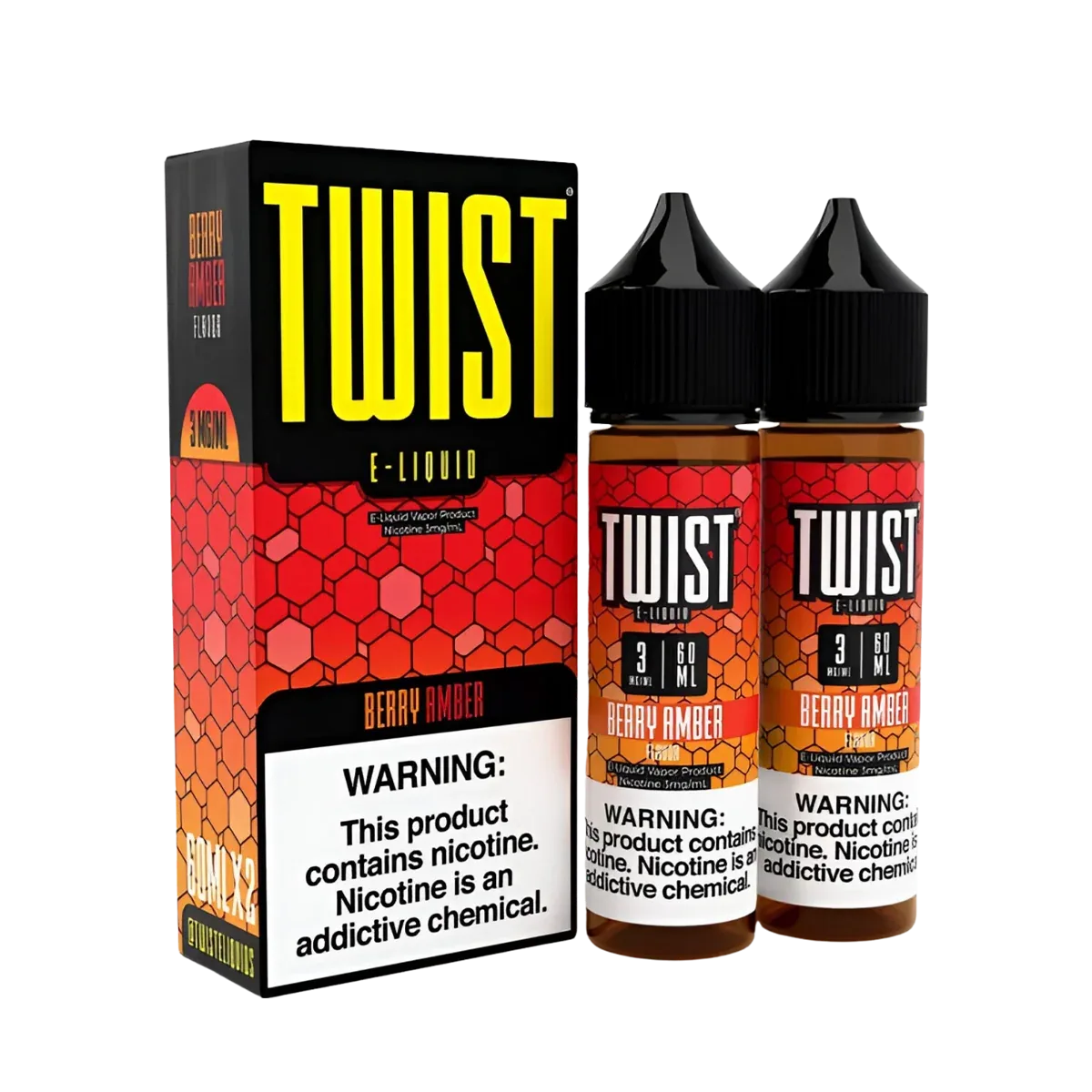 Twist eLiquid Freebase 120mL (2x60mL) Vape Juice - Image 2