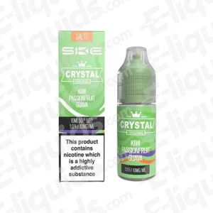 SKE Crystal Kiwi Passionfruit Guava Nic Salt