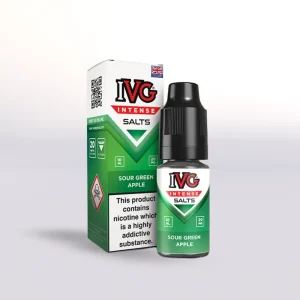 IVG Intense Salts Sour Green Apple Nic Salt E-Liquid