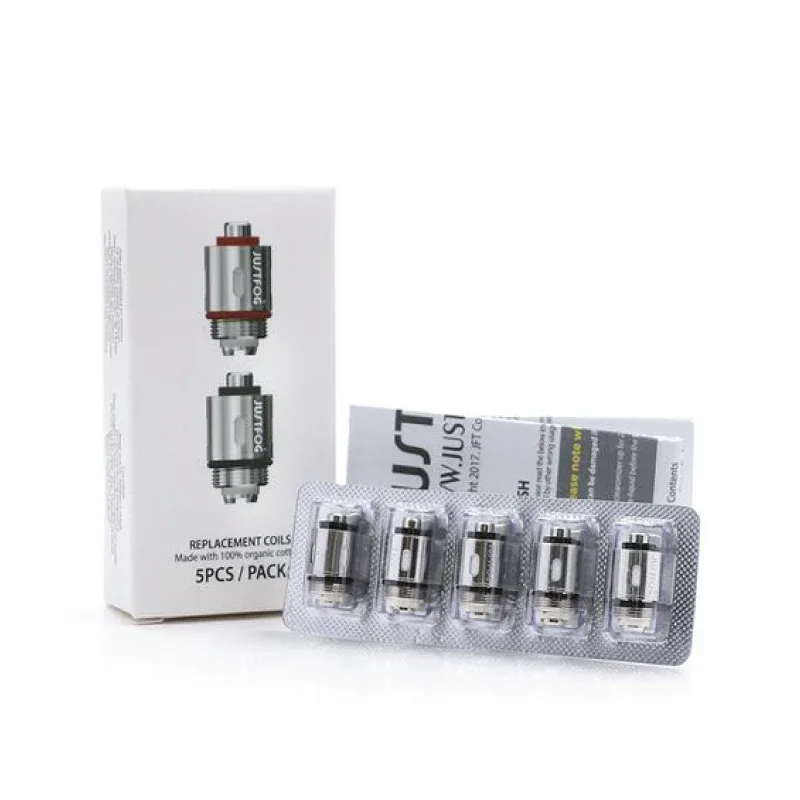 Justfog Q14 or Q16 Vape Coils 5 Pack