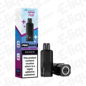 Hayati Pro Max Blue Sour Raspberry Prefilled Pod