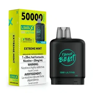 Level X Flavour Beast G2 Ultra Extreme Mint Iced (6/box)