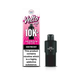 Velto Sour Pink Dust 10k Replacement Pod