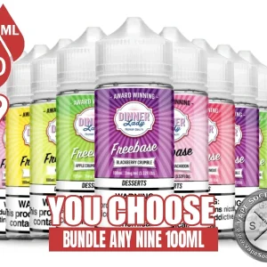 Dinner Lady E-liquid Bundle 9x100ml (900ml)
