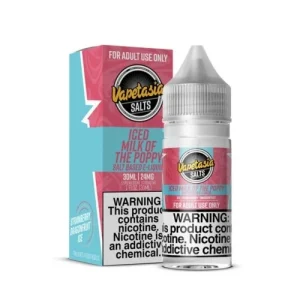 Vapetasia Salt E-Liquid - Iced Milk of the Poppy | Only $14.99