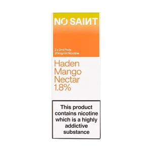 Haden Mango Nectar Prefilled Pods by No Saint